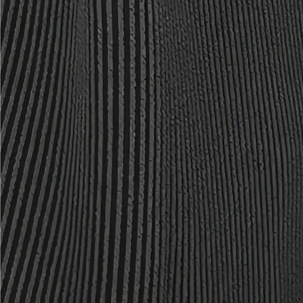 DARK GREY RIBBED T-SHIRT - Picture 5 of 7